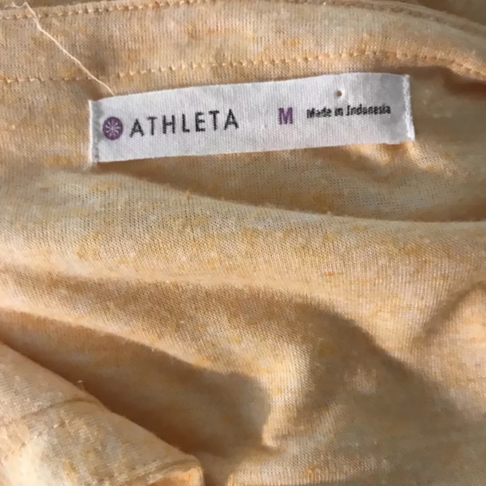 SOLD Athleta Vida Tiger Lilly Orange Short Dress - Picture 6 of 8